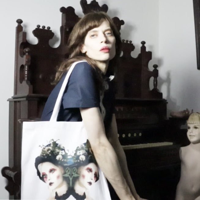 Snips 'n' Snails - white tote bag