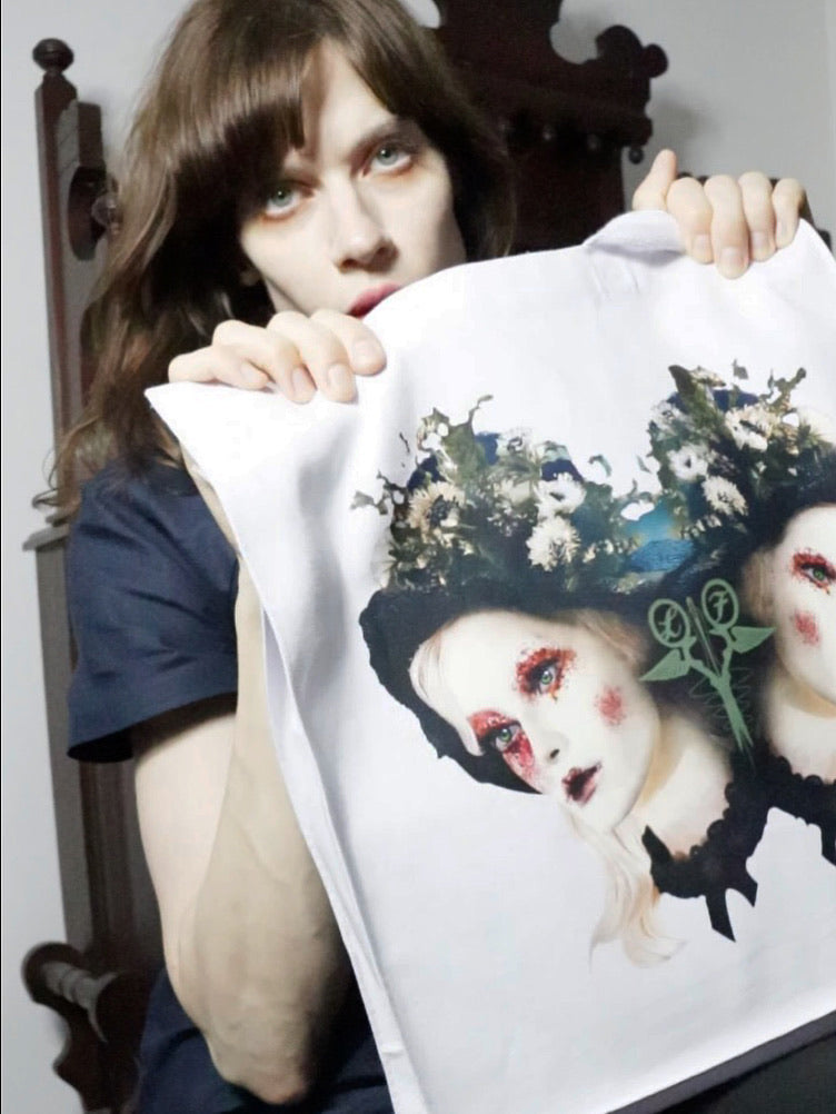 Snips 'n' Snails - white tote bag