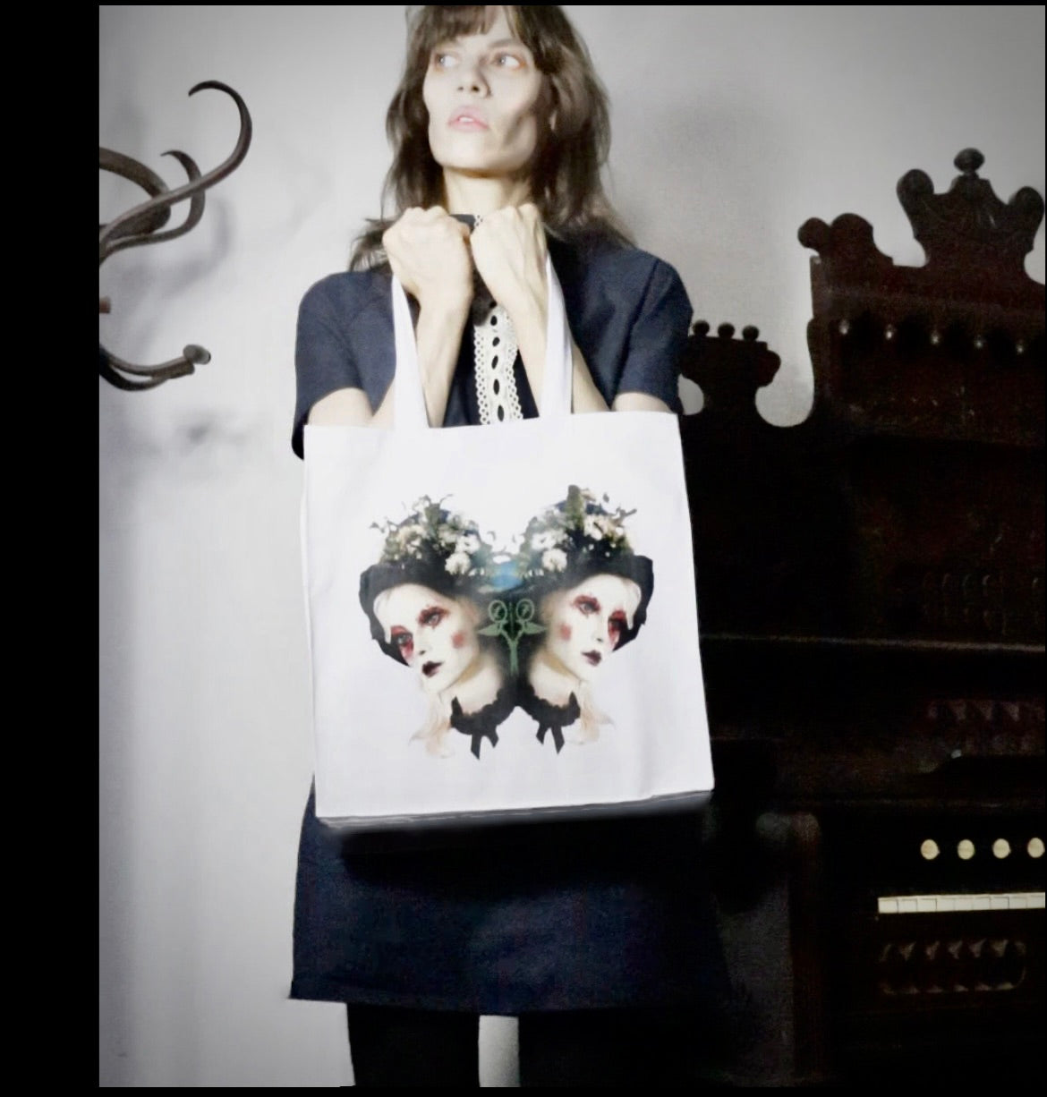 Snips 'n' Snails - white tote bag
