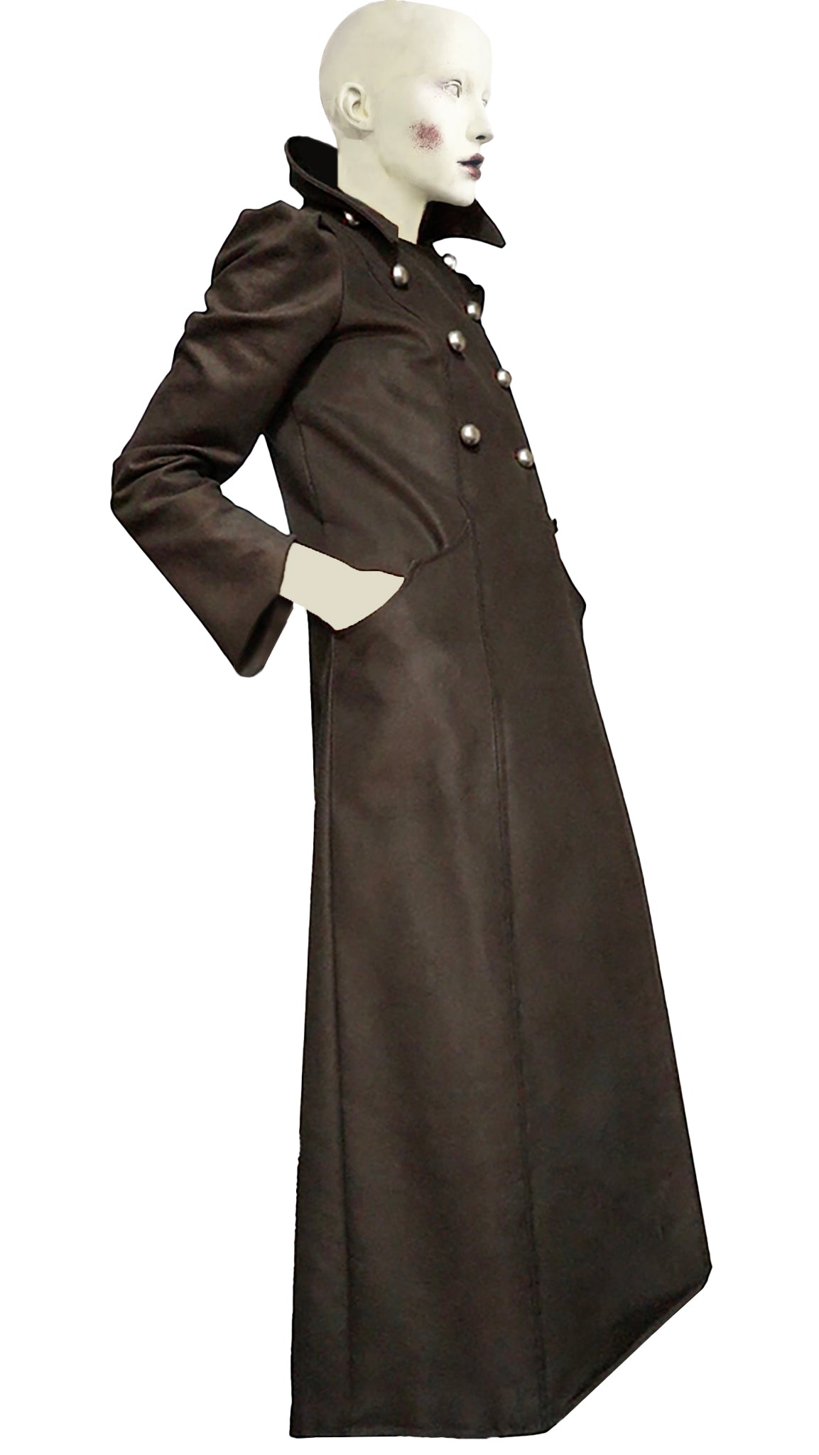 The (long green coat) - Laura Flook
